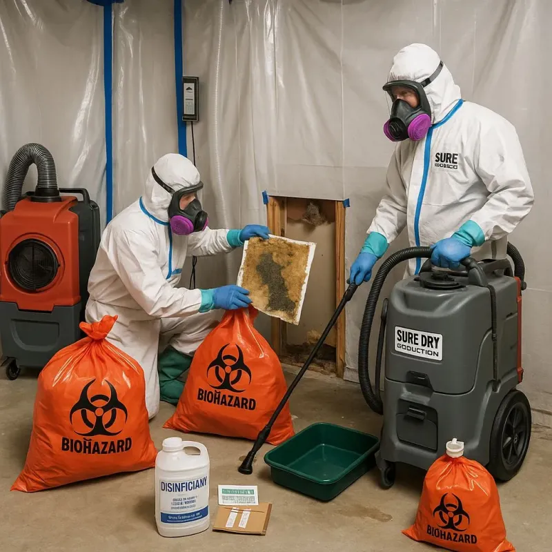 Contaminated Water Handling Protocols process in East Feliciana Parish, LA